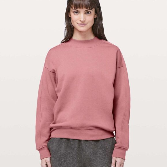 Lululemon Chill On Pullover Quicksand Size 8 - Picture 3 of 7